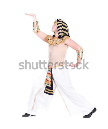 акробатический Dance пару египетский Сток-фото © stepstock