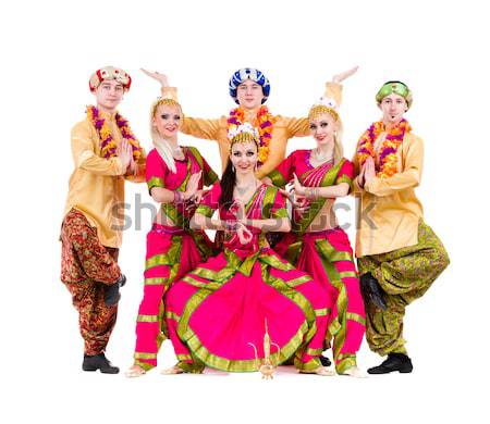 Sexy carnival dancers posing Stock photo © stepstock