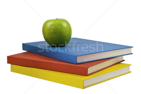 Drei Pfund grünen Apfel Papier Stock foto © stockfrank