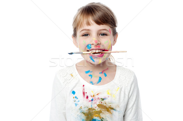 I have completed the art !  Stock photo © stockyimages