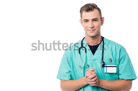 Patient is doing better, please don't worry. Stock photo © stockyimages