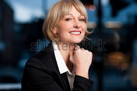 Squadra di affari lavoro manager primo piano immagine business Foto d'archivio © stockyimages