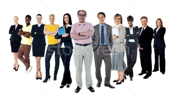 коллаж несколько деловые люди различный богатых бизнеса Сток-фото © stockyimages