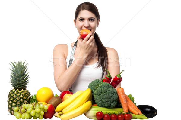 An apple a day keeps the doctor away Stock photo © stockyimages