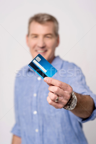 I got my new credit card ! Stock photo © stockyimages