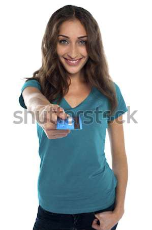 Please accept your new credit card Stock photo © stockyimages