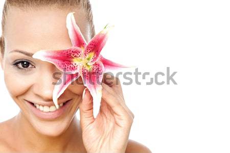 Gorgeous pretty spa woman Stock photo © stockyimages