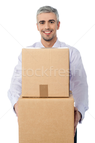Its time to move to a new office Stock photo © stockyimages