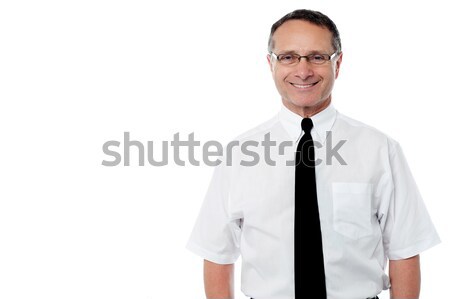 Portrait of a senior businessman Stock photo © stockyimages
