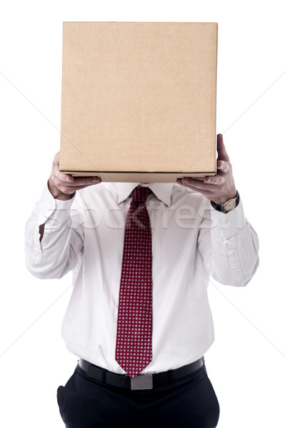 Where do i keep this box.  Stock photo © stockyimages