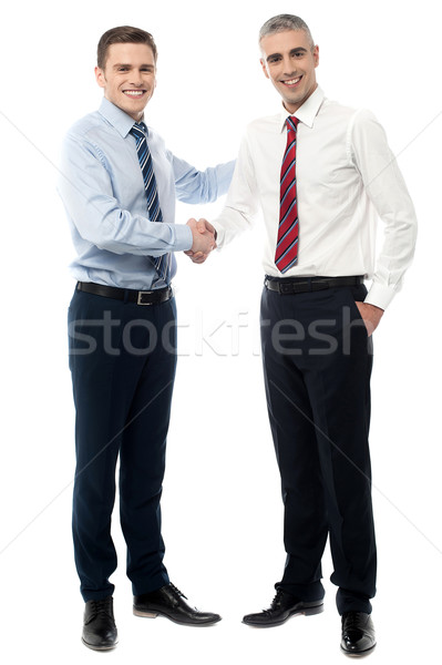 Thanks for your cooperation my friend. Stock photo © stockyimages