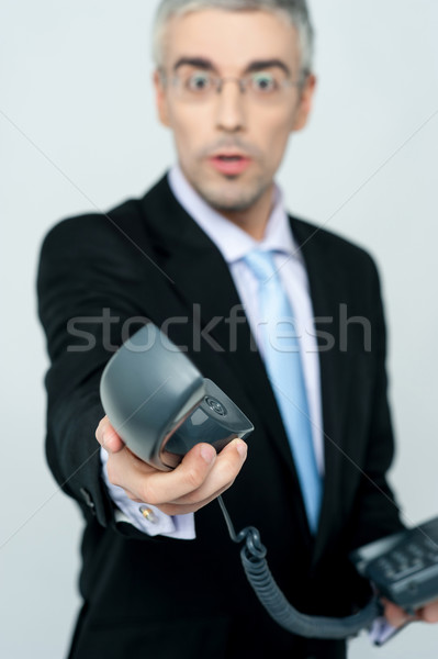 Its an important business call for you Stock photo © stockyimages