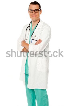 élégant jeunes Homme médicaux spécialiste posant [[stock_photo]] © stockyimages