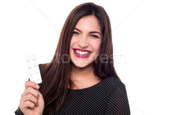 This pills recommending by doctor. Stock photo © stockyimages