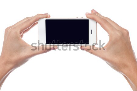 Yes! This is the best smartphone Stock photo © stockyimages