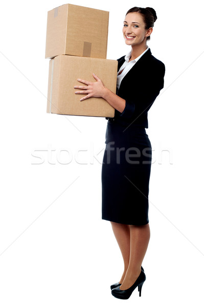 I got my parcels from courier. Stock photo © stockyimages