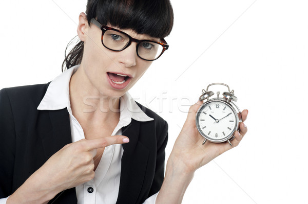 Hurry up! You are late for the meeting Stock photo © stockyimages
