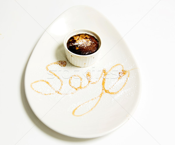 Soya Sauce in a cup Stock photo © stockyimages