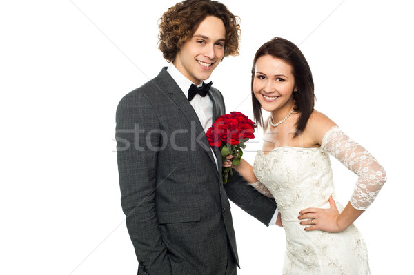 Schönen Paar andere Mädchen Mann Stock foto © stockyimages