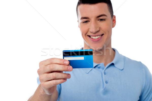 This is my new credit card Stock photo © stockyimages