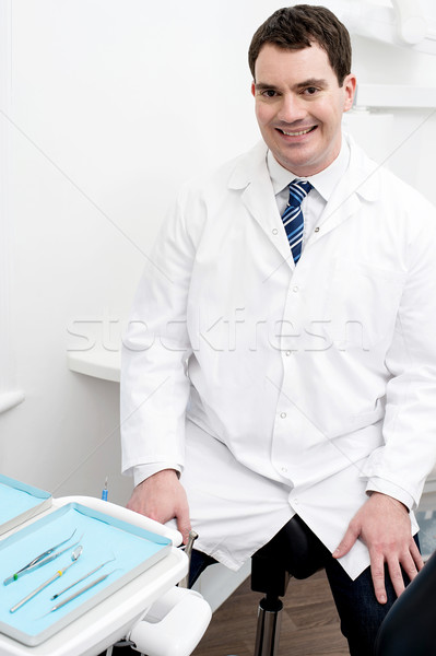 I am friendly with my patient.  Stock photo © stockyimages