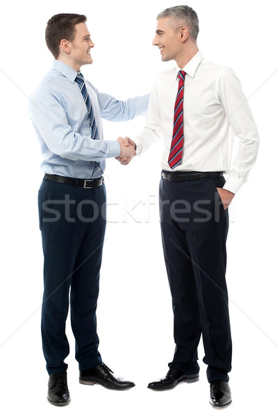 The deal has been finalized. Stock photo © stockyimages