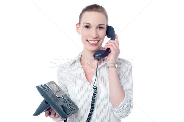 How may i assist you ! Stock photo © stockyimages