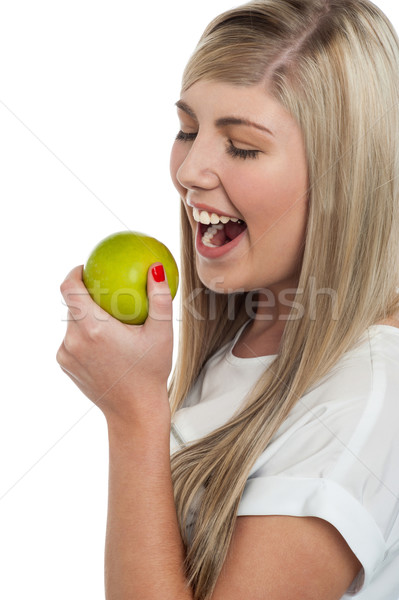 An apple a day keeps the doctor away Stock photo © stockyimages