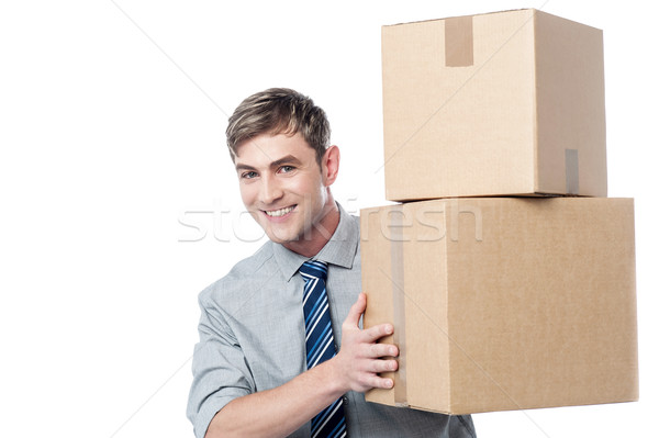 Its time to move to a new office Stock photo © stockyimages