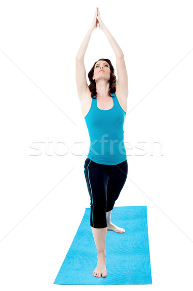 I am making myself fit ! Stock photo © stockyimages