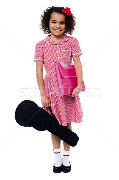 I am ready for my music class... Stock photo © stockyimages