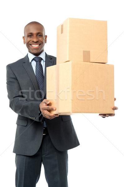 Its time to move to a new office Stock photo © stockyimages