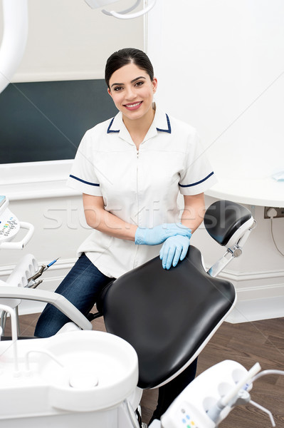 Welcome to our dental clinic Stock photo © stockyimages