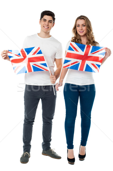We are proud British supporters Stock photo © stockyimages