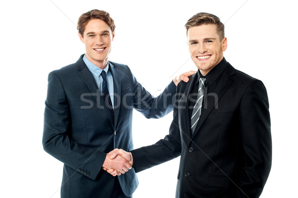 The deal has been finalized. Stock photo © stockyimages