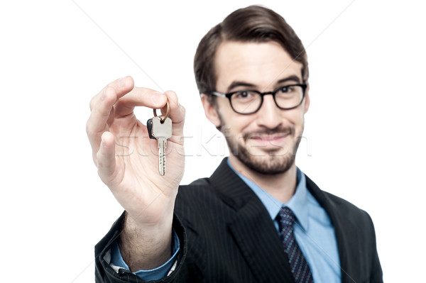 Keys to your new home ! Stock photo © stockyimages