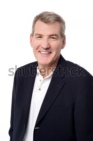 Successful smart smiling entrepreneur Stock photo © stockyimages