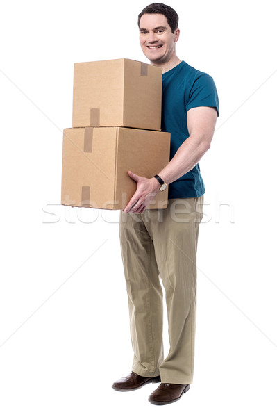 My parcels are received. Stock photo © stockyimages