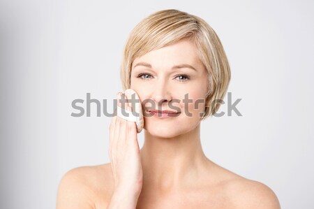 Nuevos crema hidratante crema mujer hermosa cosméticos Foto stock © stockyimages