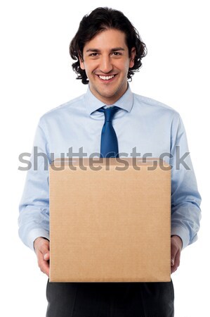 Got delivered my parcel. Stock photo © stockyimages