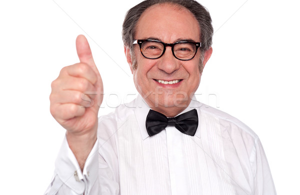 Its a thumbs up from my side Stock photo © stockyimages