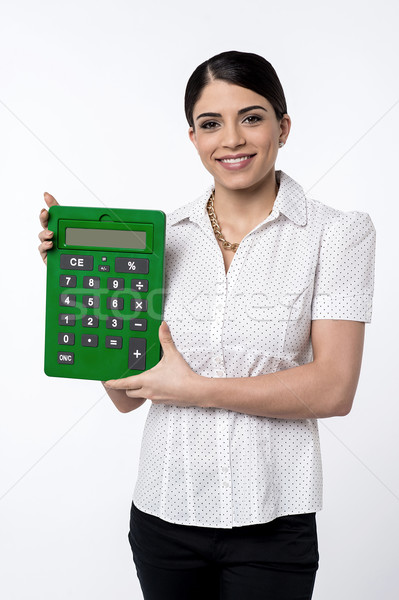 It's save my time in accounts. Stock photo © stockyimages