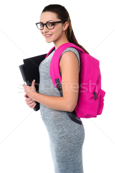 University student ready to attend college Stock photo © stockyimages