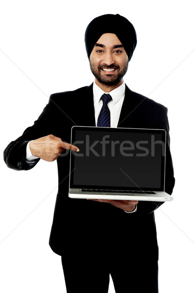 Brand new laptop is out for sale! Stock photo © stockyimages