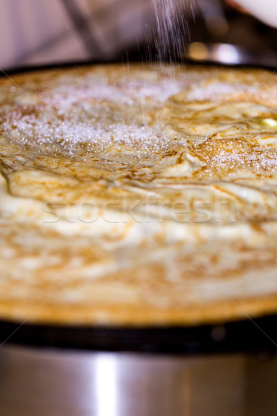 İspanyolca tortilla tipik gıda restoran bar Stok fotoğraf © stockyimages
