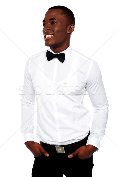 Foto stock: Sonriendo · jóvenes · África · nino · posando