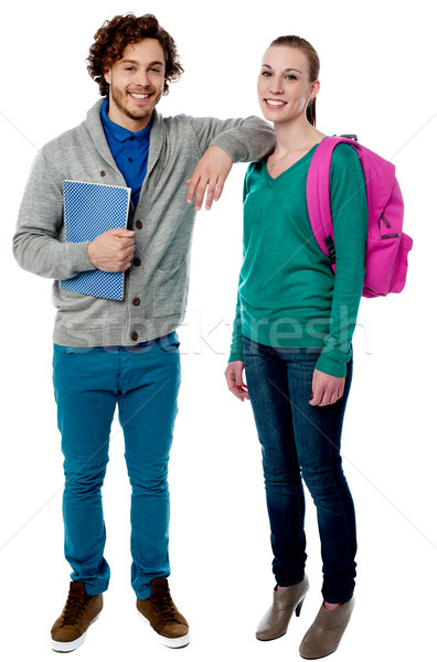 Our first day to college Stock photo © stockyimages