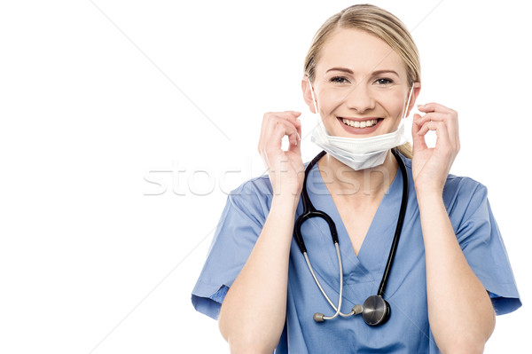 It was a successful surgery !  Stock photo © stockyimages