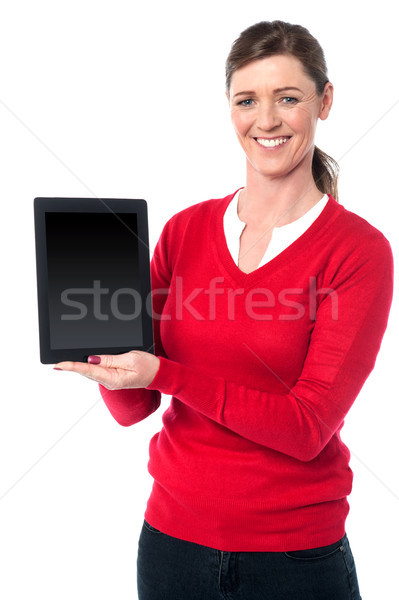 The latest touch pad device is out for sale Stock photo © stockyimages