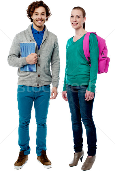 Cheerful classmates posing together Stock photo © stockyimages